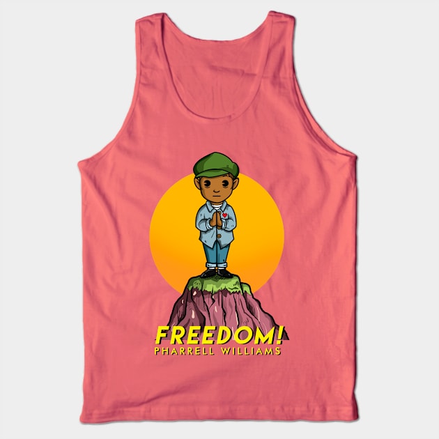 PHARRELL - FREEDOM Tank Top by fulaleo